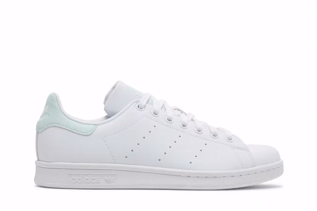 Adidas Women's Stan Smith White Dash Green, view 2