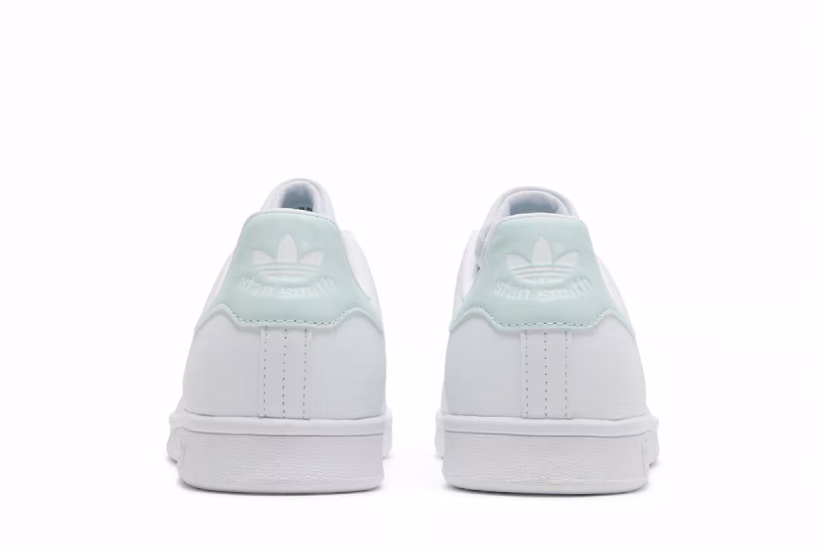 Adidas Women's Stan Smith White Dash Green, view 7