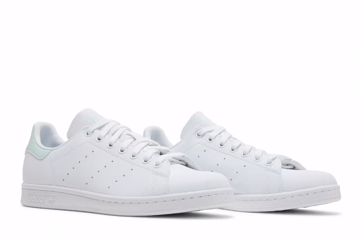 Adidas Women's Stan Smith White Dash Green, view 9