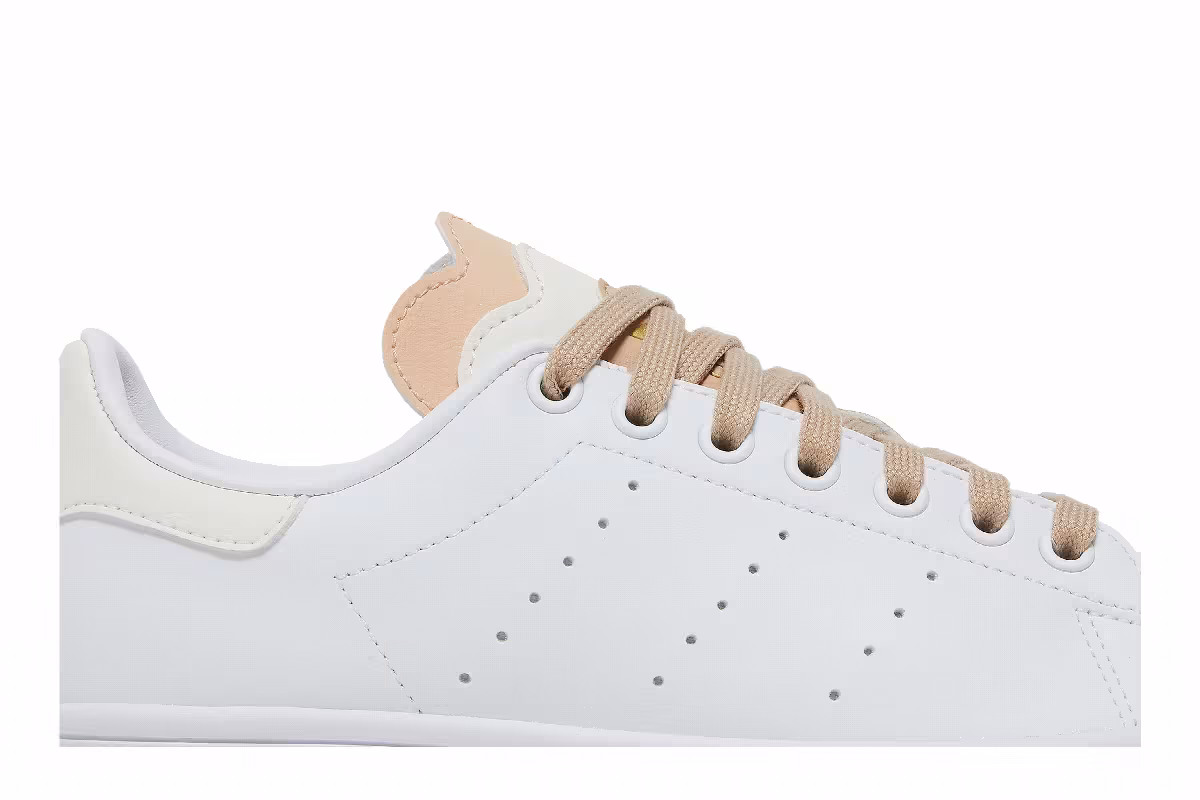 adidas Women's Stan Smith White Pale Nude, view 3