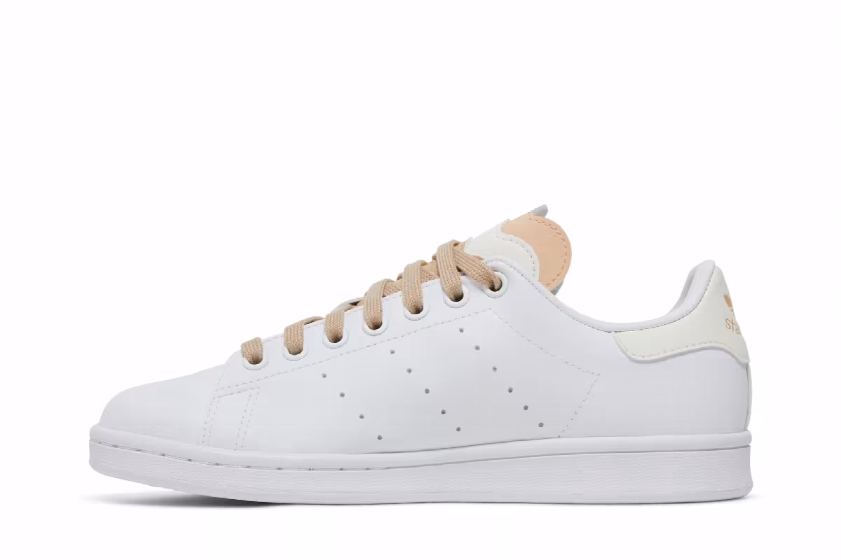 adidas Women's Stan Smith White Pale Nude, view 4