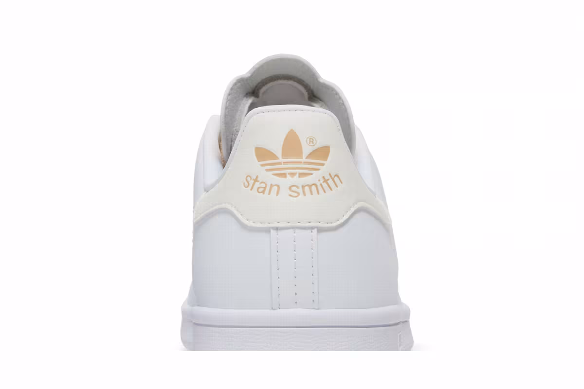 adidas Women's Stan Smith White Pale Nude, view 8