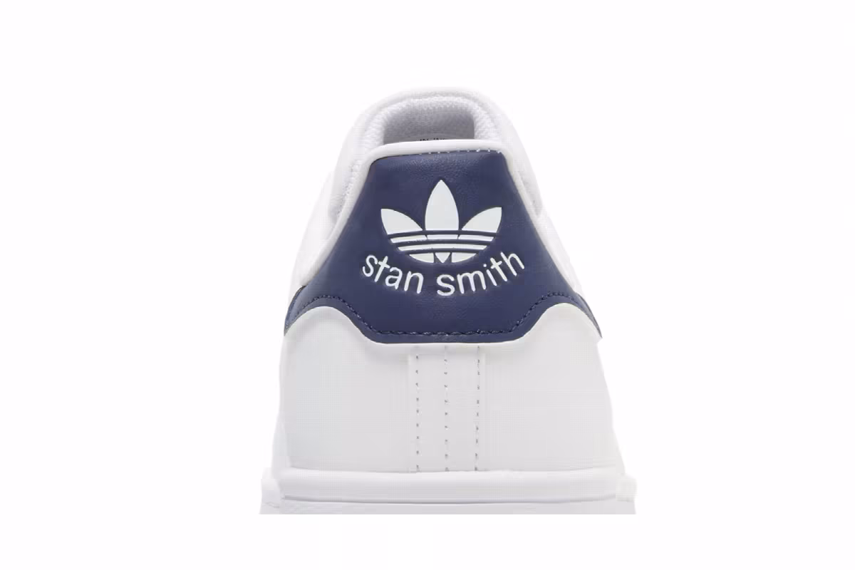 adidas Stan Smith J White Dark Blue, view 8