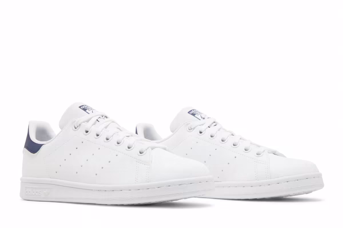 adidas Stan Smith J White Dark Blue, view 9