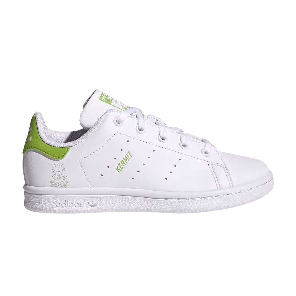 The Muppets x adidas Stan Smith Little Kid Kermit The Frog