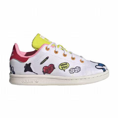 Aaron Kai x adidas Stan Smith Primeblue Little Kid 'Doodles'