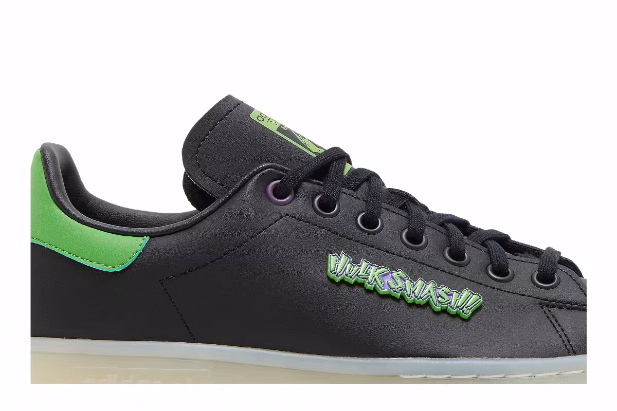 Marvel x adidas Stan Smith Big Kid Hulk Smash, view 3