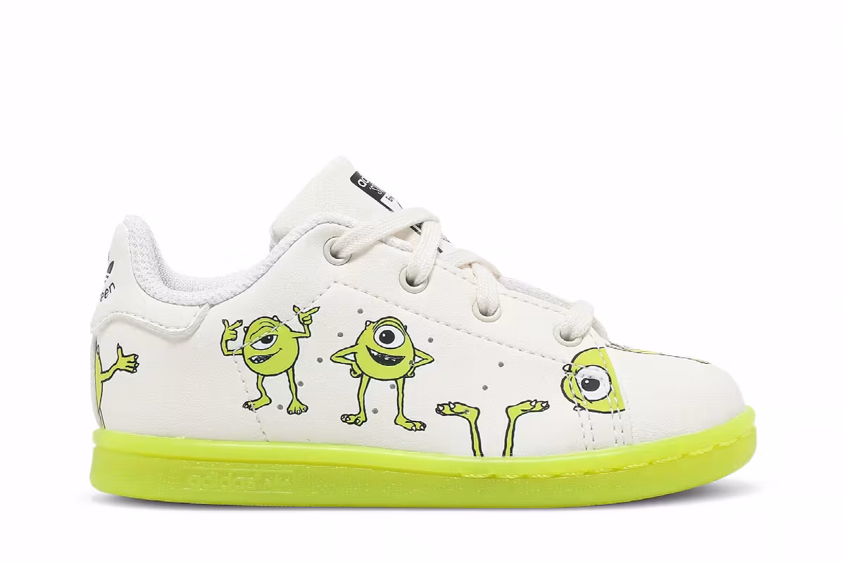 Monsters Inc. x adidas Stan Smith Infant Mike Wazowski, view 2