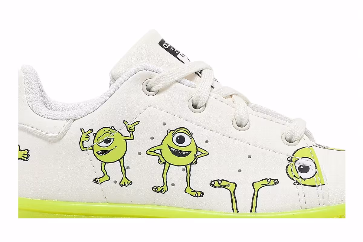 Monsters Inc. x adidas Stan Smith Infant Mike Wazowski, view 3