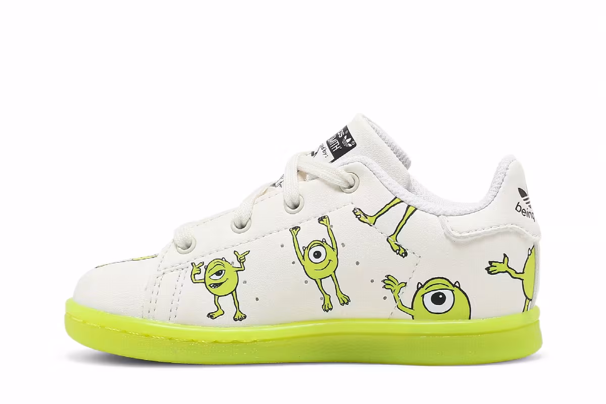 Monsters Inc. x adidas Stan Smith Infant Mike Wazowski, view 4