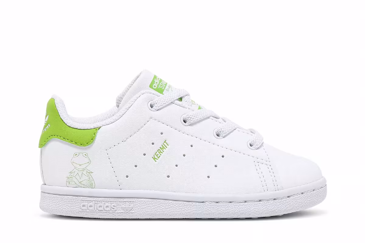 The Muppets x adidas Stan Smith Infant Kermit The Frog, view 2