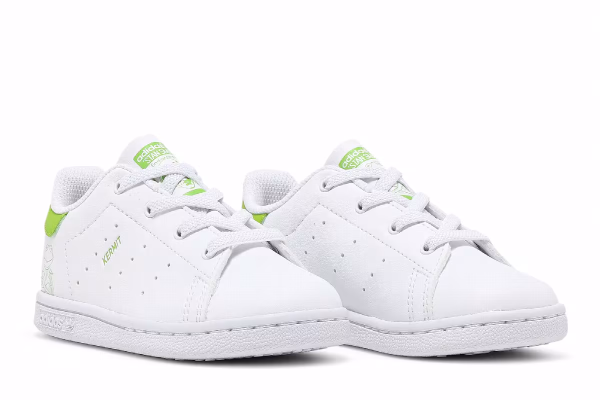 The Muppets x adidas Stan Smith Infant Kermit The Frog, view 9