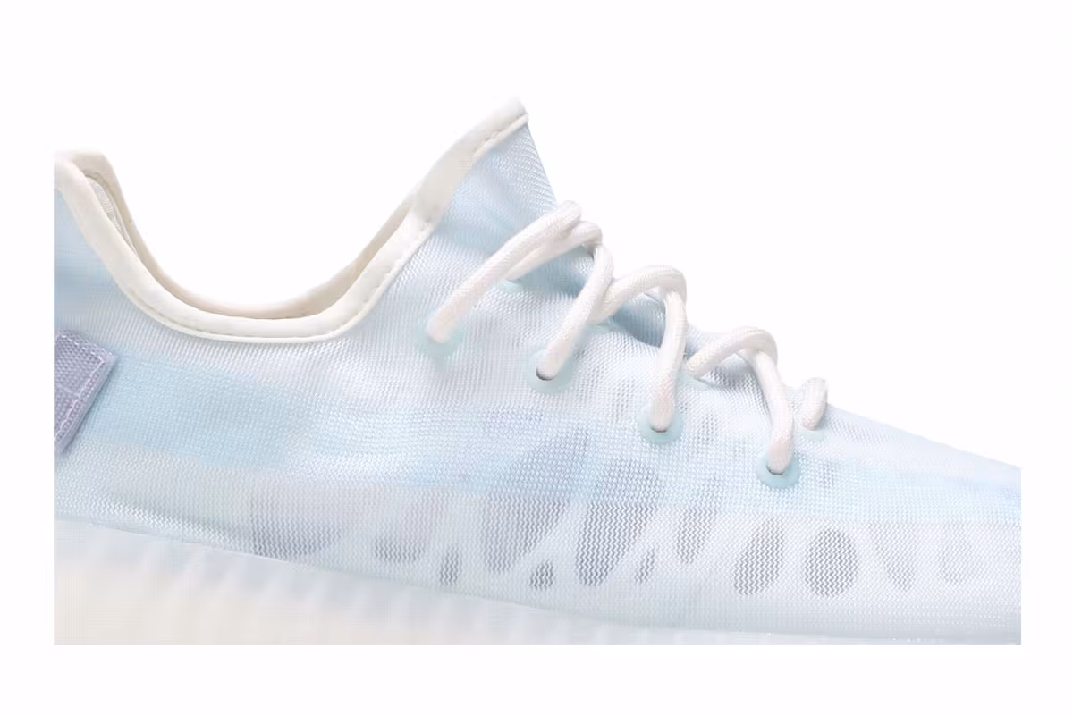 adidas Men's Yeezy Boost 350 V2 Mono Ice, view 3