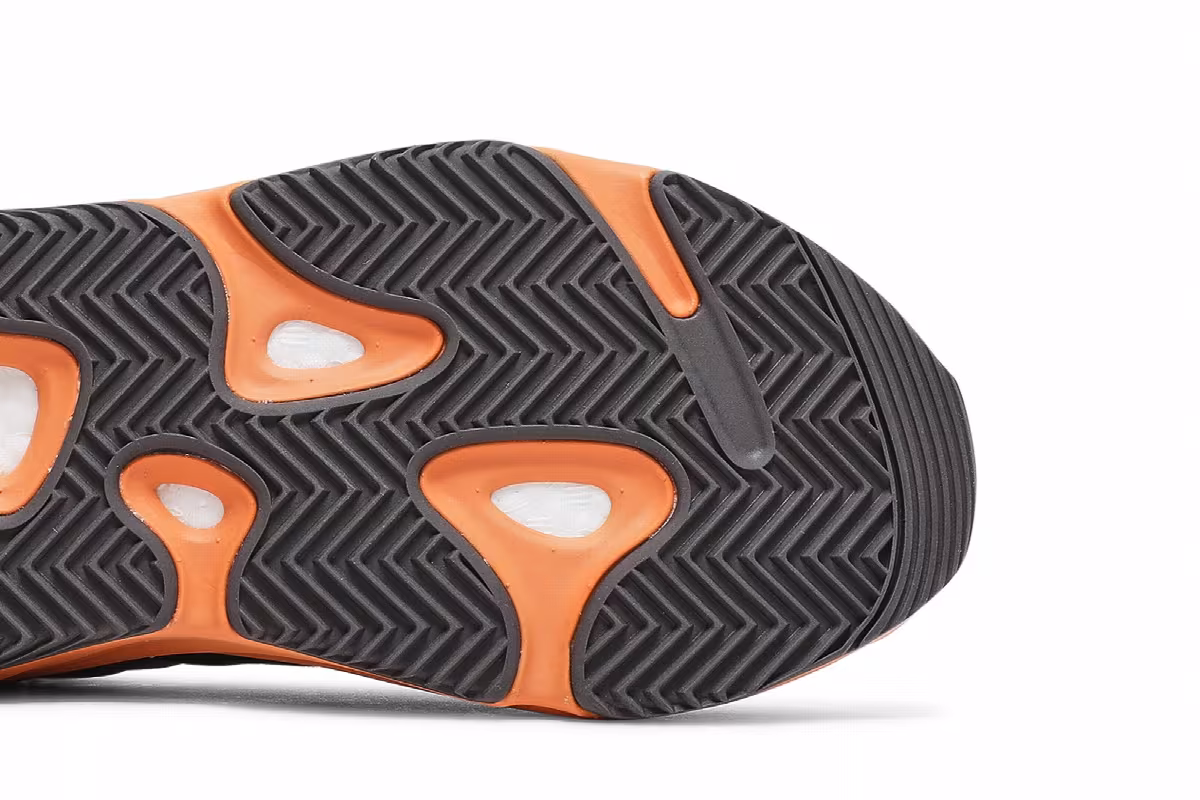 adidas Men's Yeezy Boost 700 Wash Orange, view 6