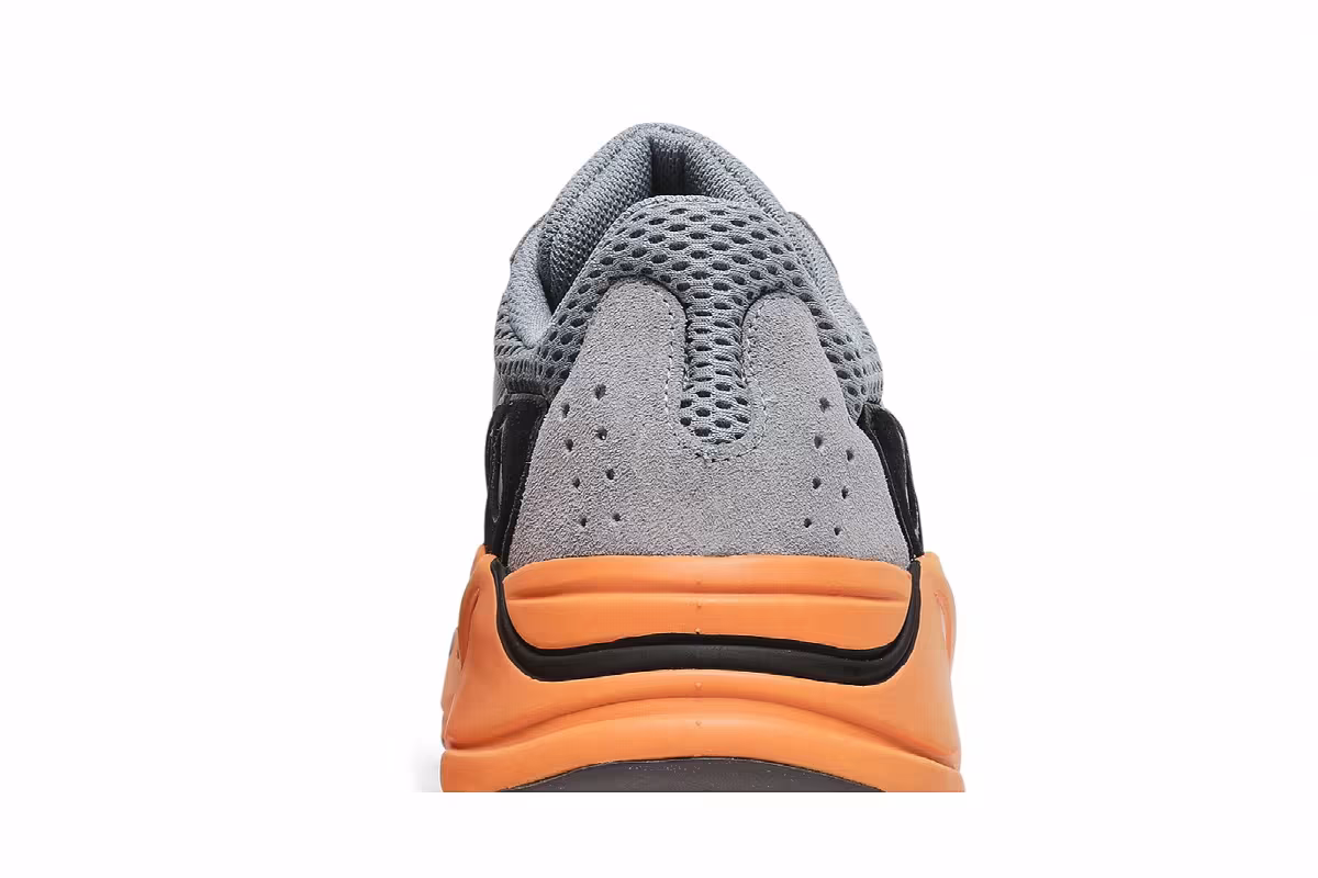 adidas Men's Yeezy Boost 700 Wash Orange, view 8