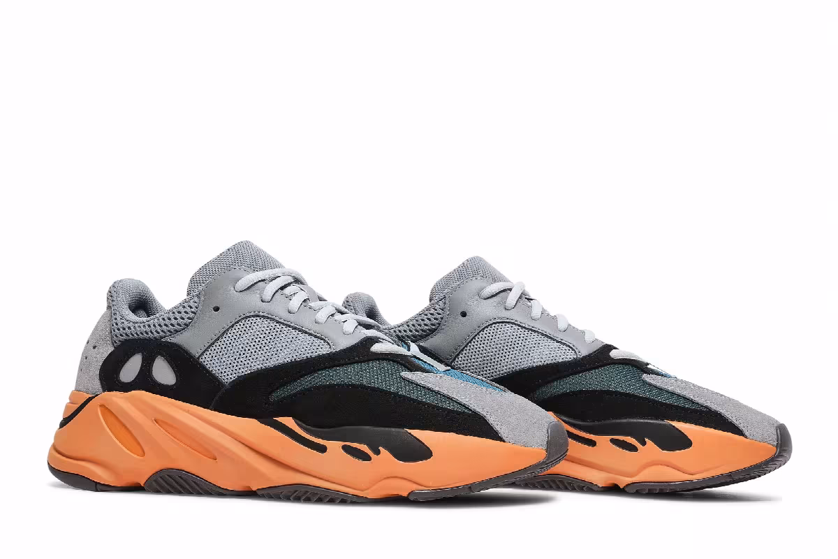 adidas Men's Yeezy Boost 700 Wash Orange, view 9
