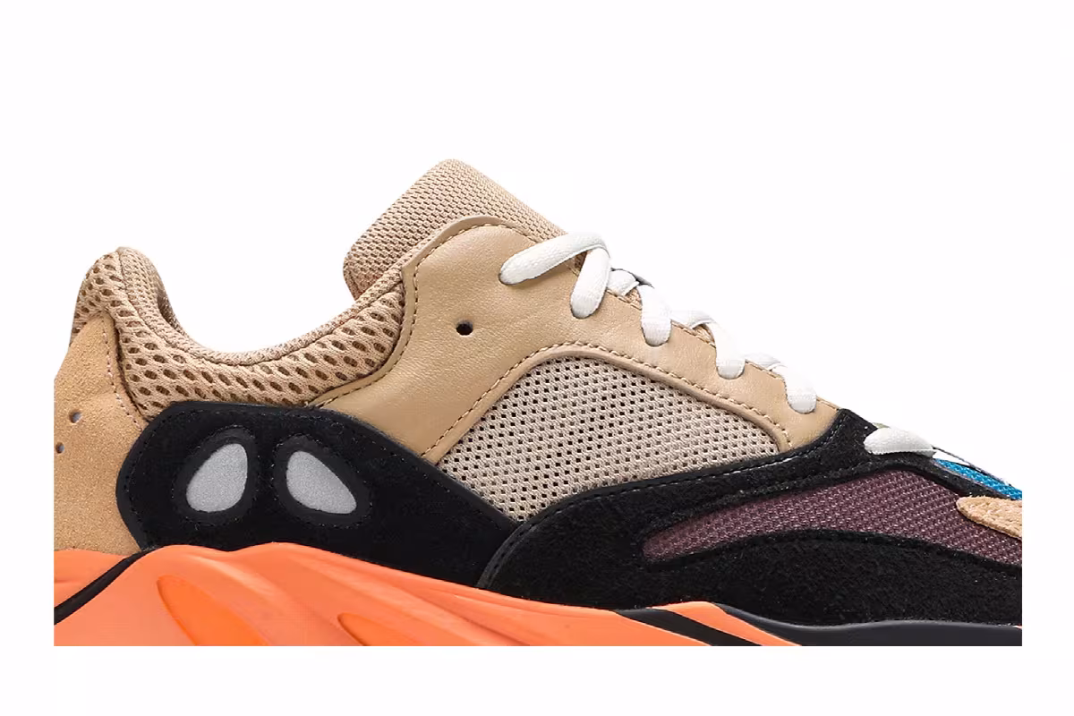 adidas Men's Yeezy Boost 700 Enflame Amber, view 3