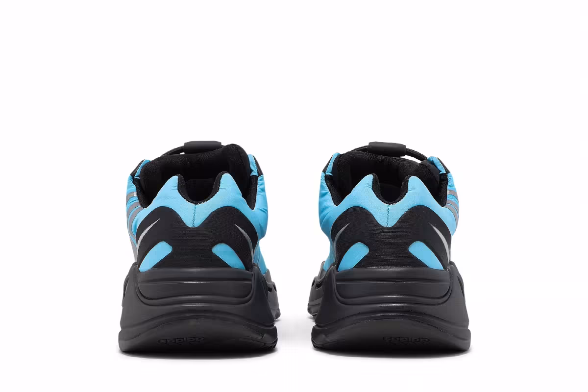 adidas Men's Yeezy Boost 700 MNVN Bright Cyan, view 7
