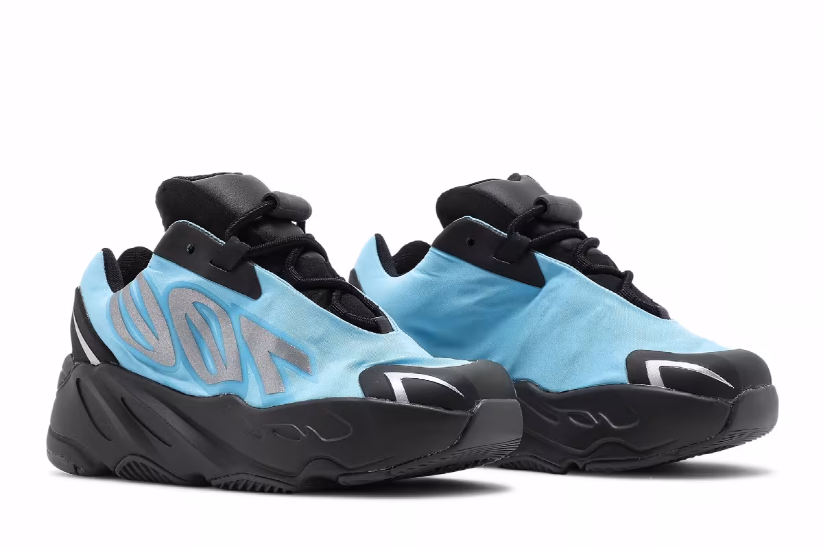 adidas Yeezy Boost 700 MNVN Infant Bright Cyan, view 9