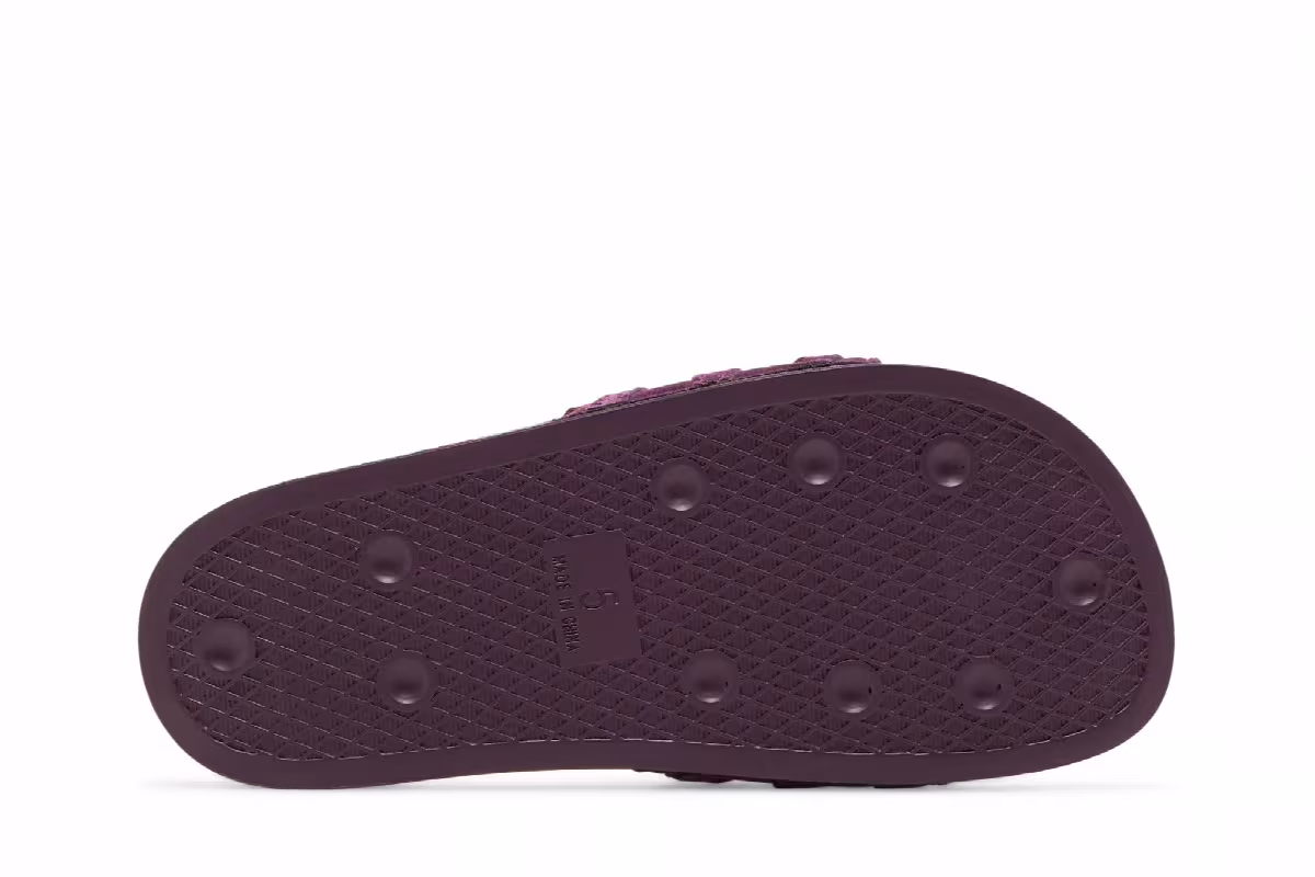 Adidas Women's Adilette Slide Victory Crimson, view 5