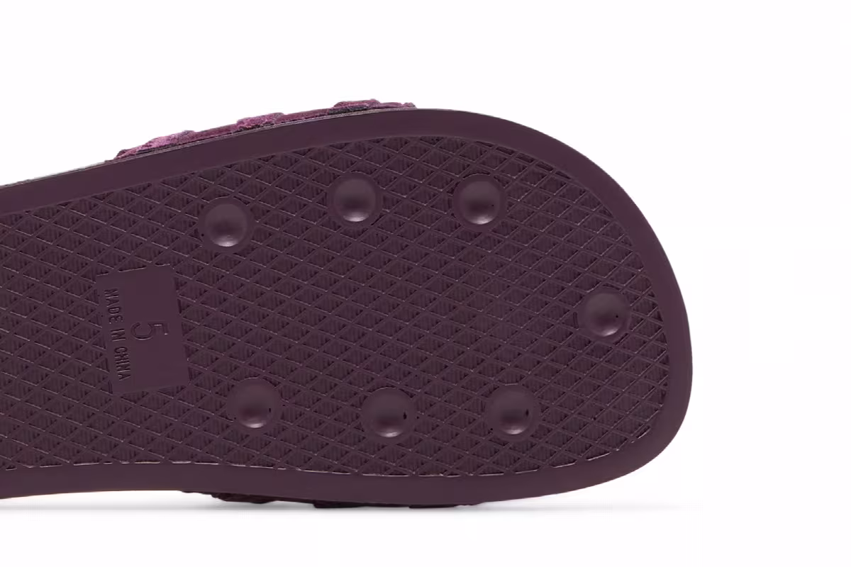 Adidas Women's Adilette Slide Victory Crimson, view 6