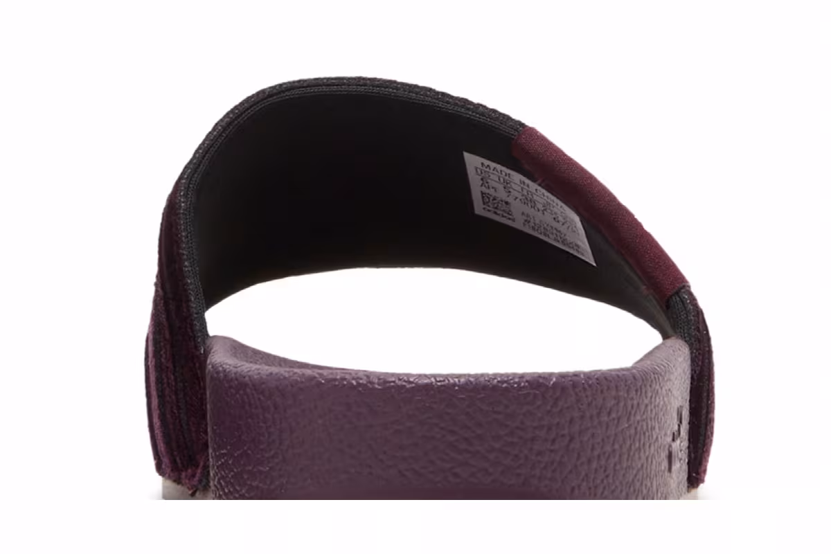 Adidas Women's Adilette Slide Victory Crimson, view 8