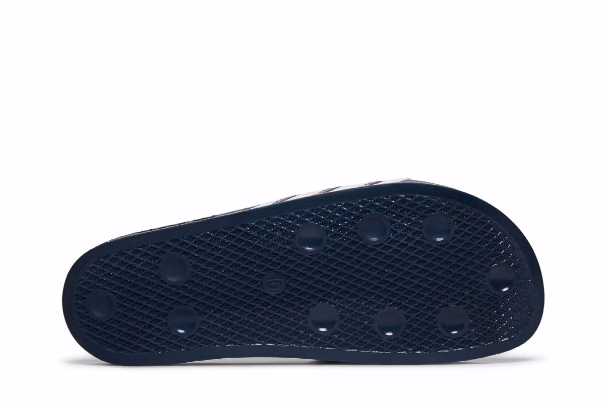 Adidas Adilette Slide Adi Blue White, view 5