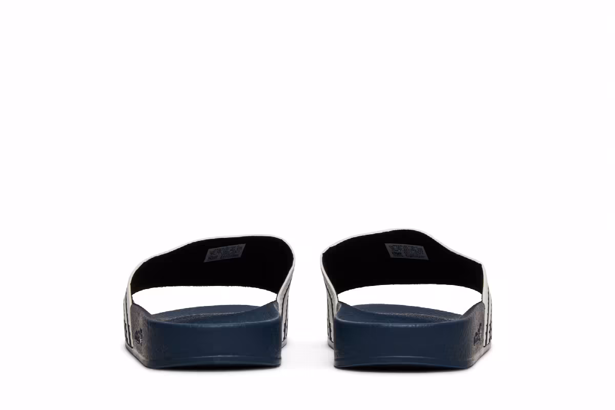 Adidas Adilette Slide Adi Blue White, view 7