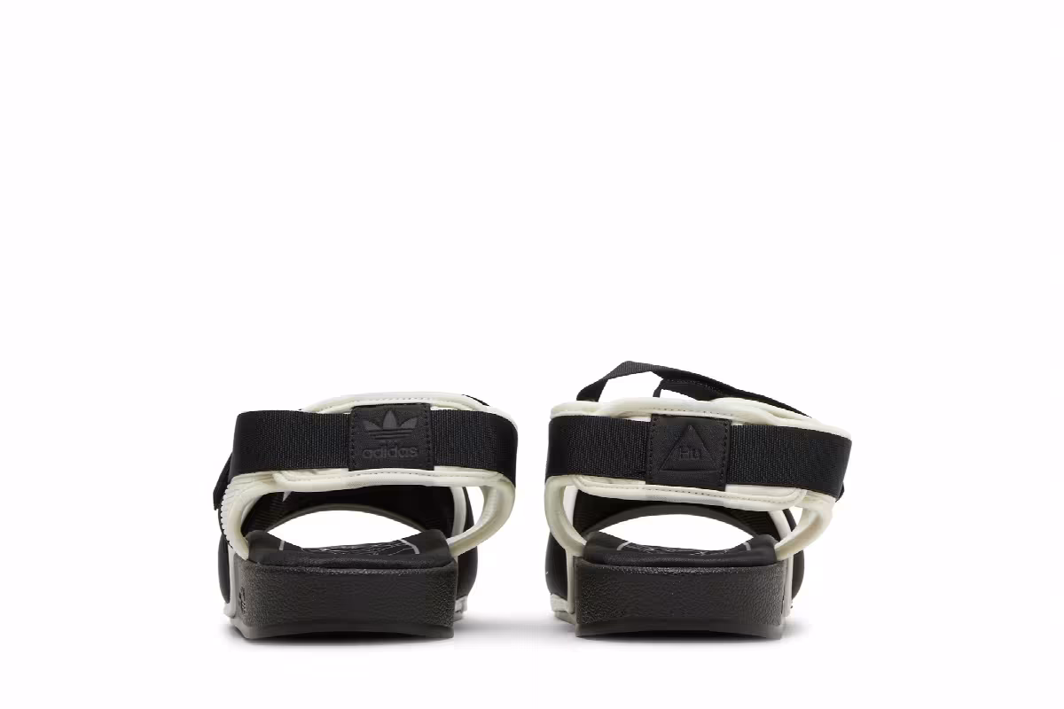 Pharrell x adidas Adilette 2.0 Slide Black White, view 7