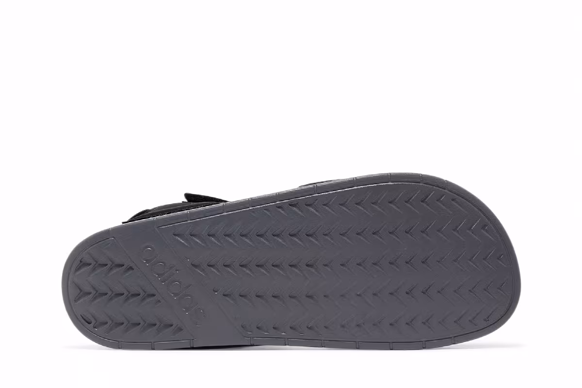 adidas Adilette Sandal Black Grey, view 5