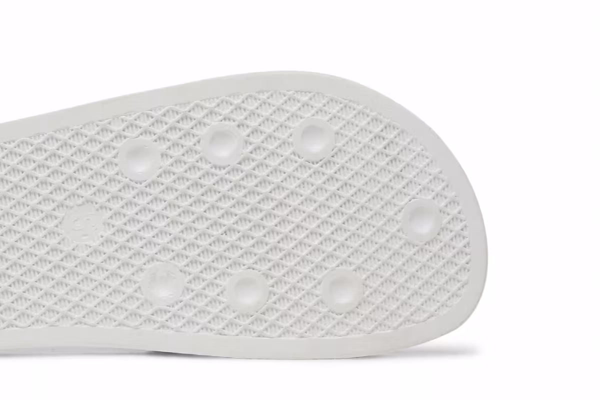 Adidas Women's Adilette Slide Polka - White, view 6