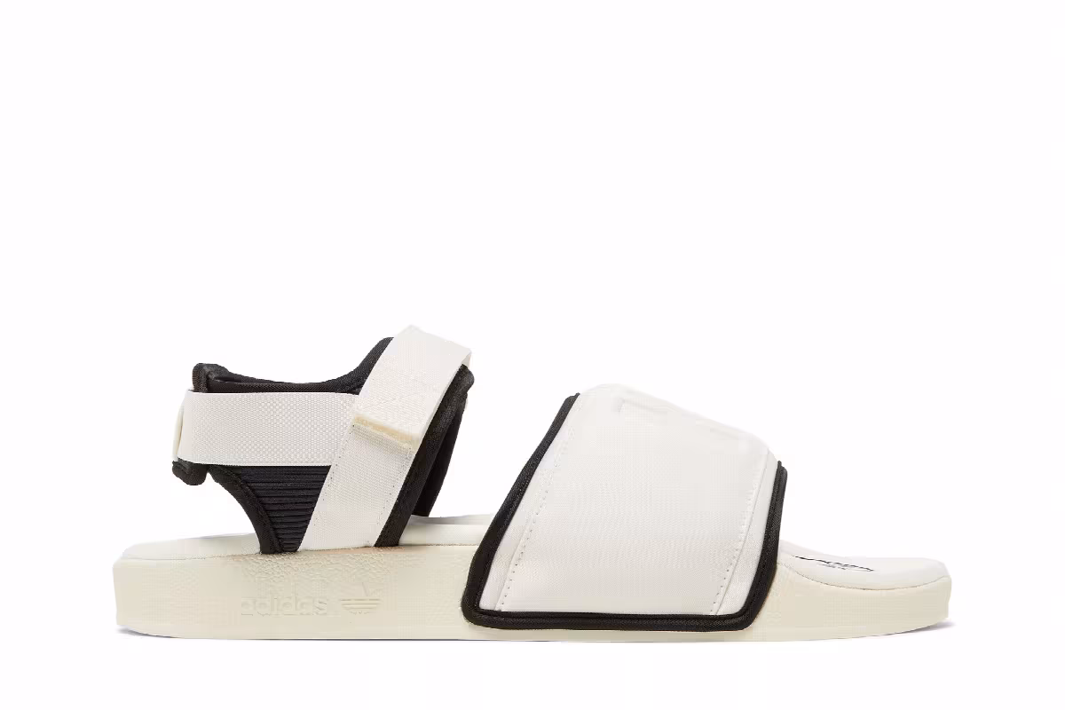 Pharrell x adidas Adilette 2.0 Slide Off White, view 2