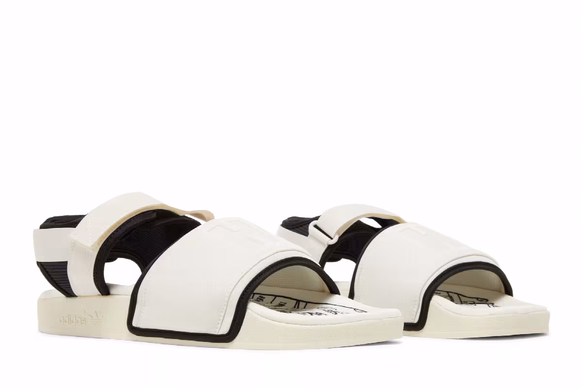 Pharrell x adidas Adilette 2.0 Slide Off White, view 9