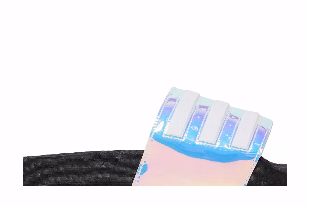 adidas Adilette Boost Slides Iridescent, view 3