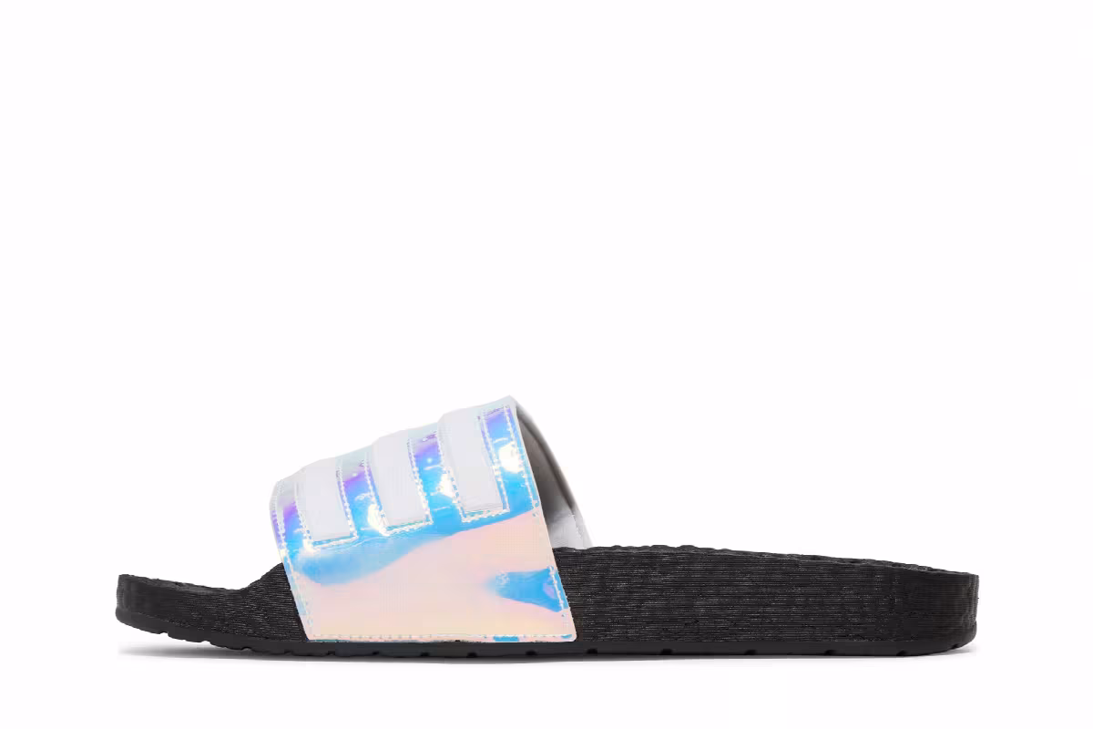 adidas Adilette Boost Slides Iridescent, view 4