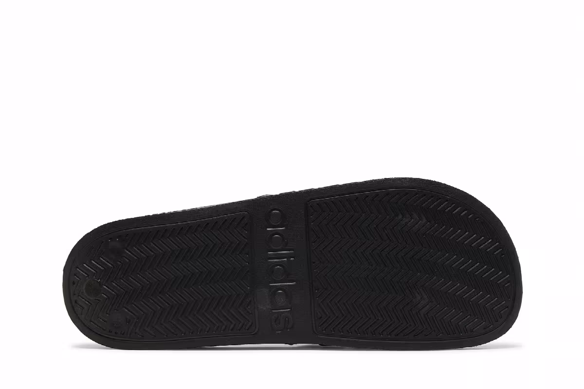 Adidas Adilette Shower Slide Triple Black, view 5