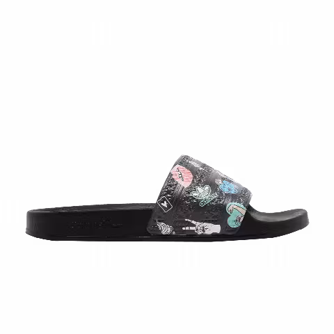 Adidas Adilette Slide J 'Empowering Graphics - Black'