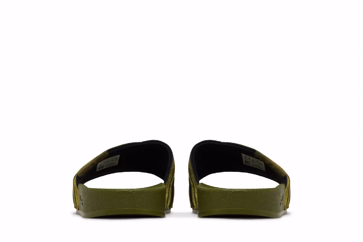 adidas Women's Adilette Slide Orbit Green, view 7