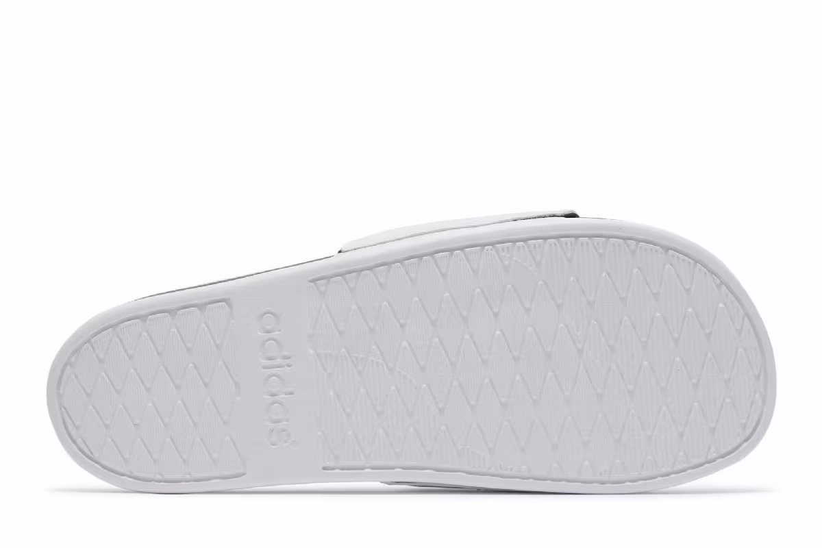 Adidas Adilette Comfort Slide White Multi, view 5