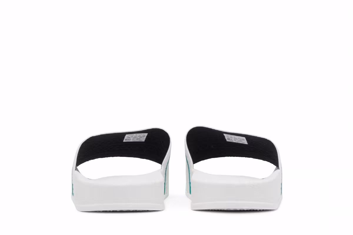 Adidas Adilette Slide White Halo Mint, view 7