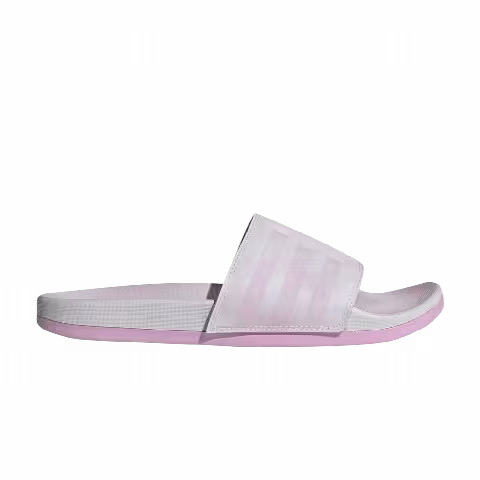 Adidas Wmns Adilette Comfort Slides 'Grey Clear Lilac'