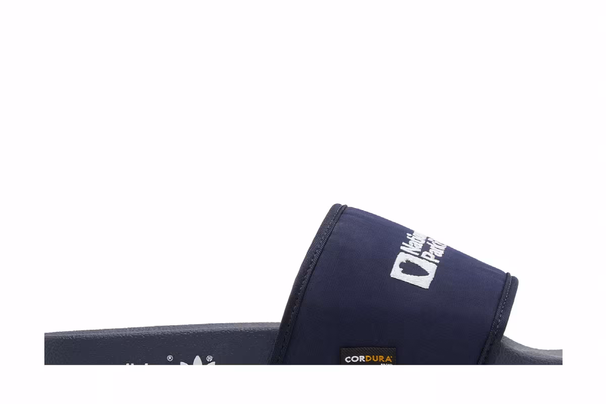 National Park Foundation x adidas Adilette Slide Collegiate Navy, view 3