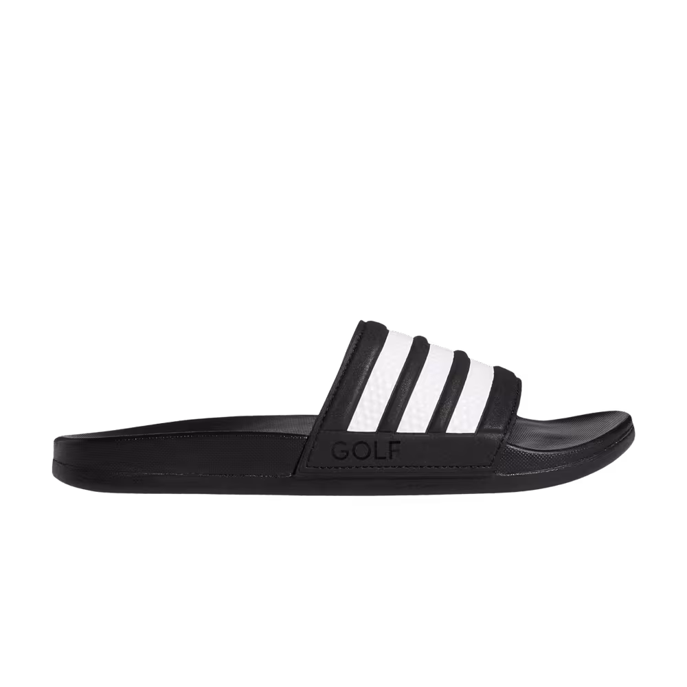 Adidas Adilette Golf Comfort Slide Black White
