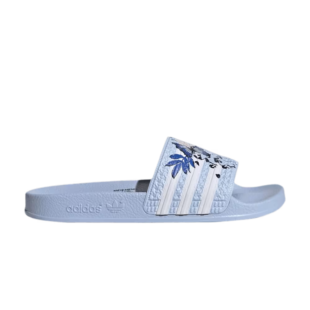 Her Studio London x adidas Adilette Slide J Colorful Blossoms
