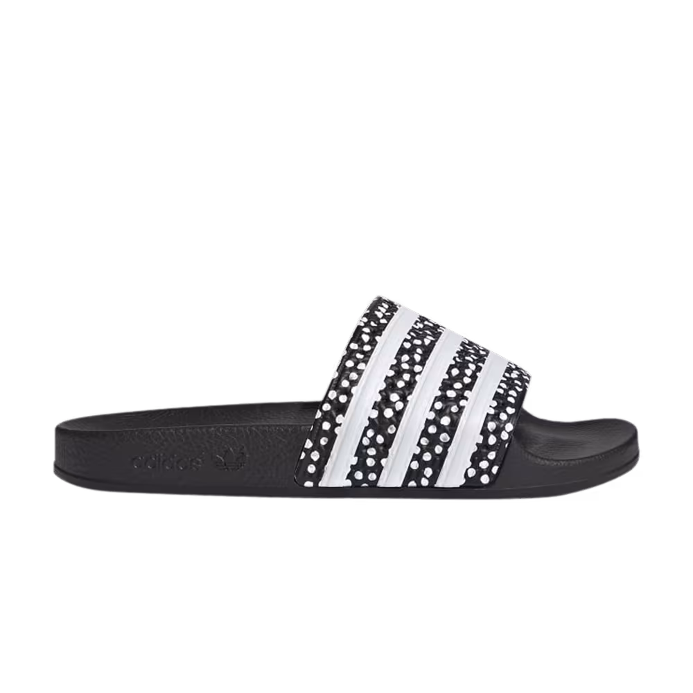 Adidas Women's Adilette Slide Polka-Dot