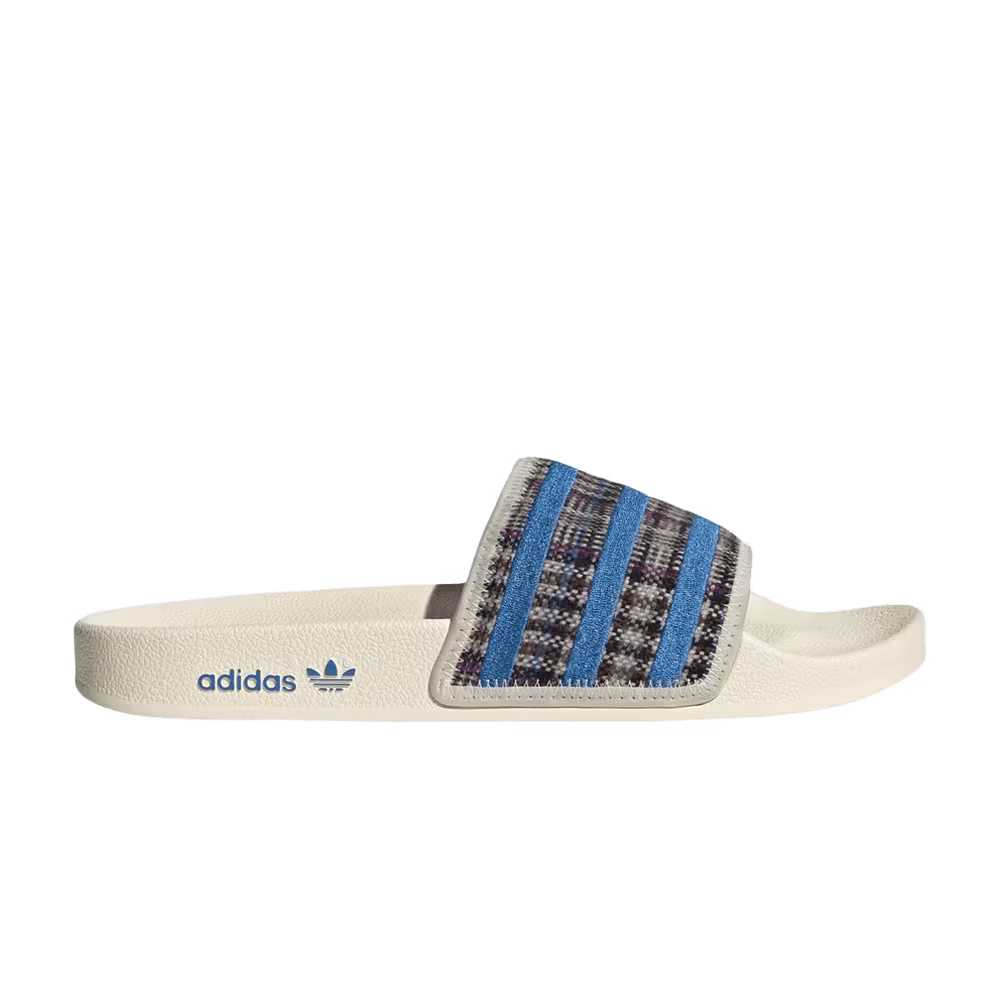 Adidas Adilette Slide Cozy Pack - Wonder White Blue Bird