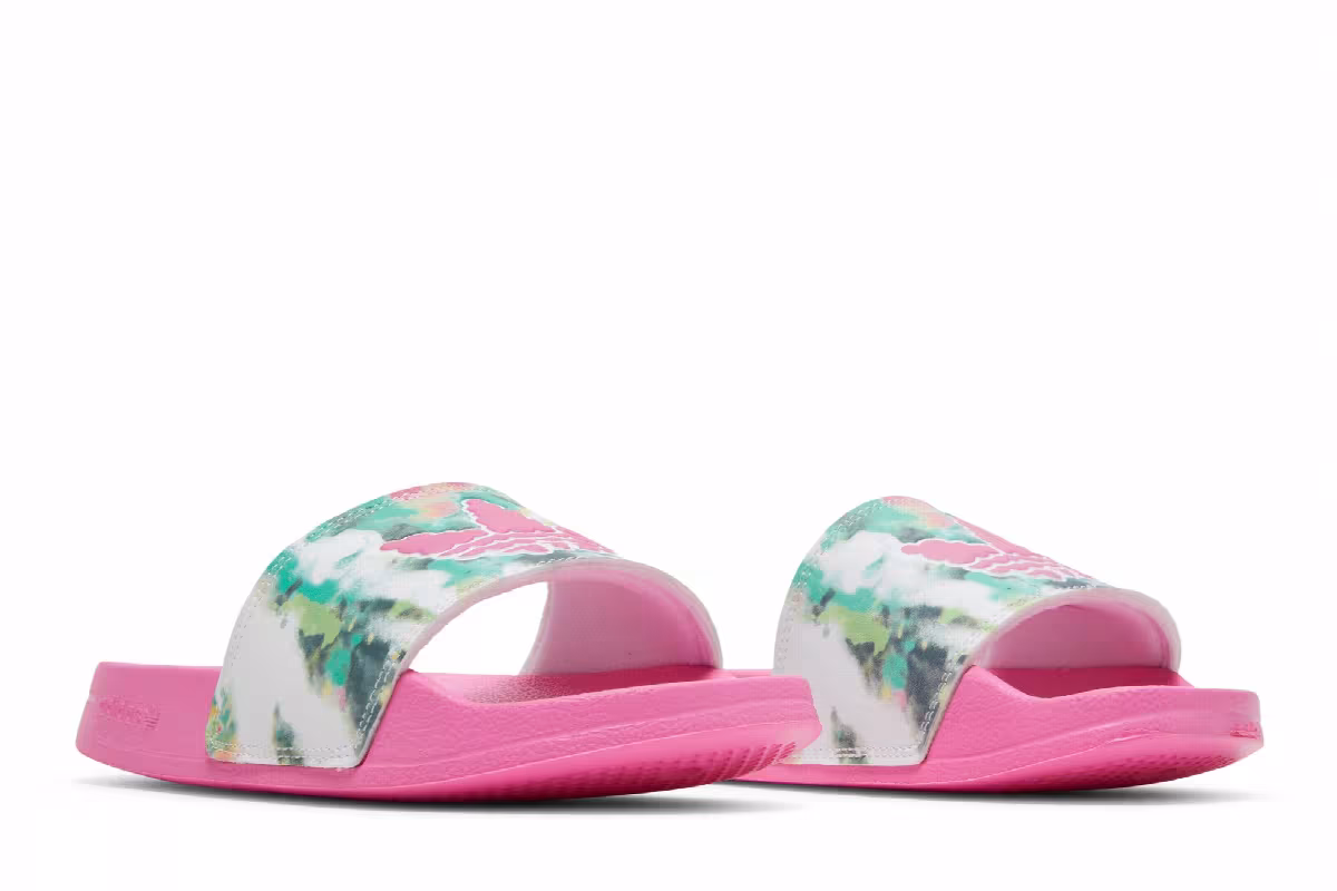 Adidas Adilette Lite Slide J Watercolor, view 9