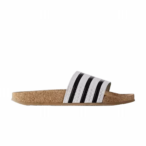 Adidas Wmns Adilette Cork Slide 'White'