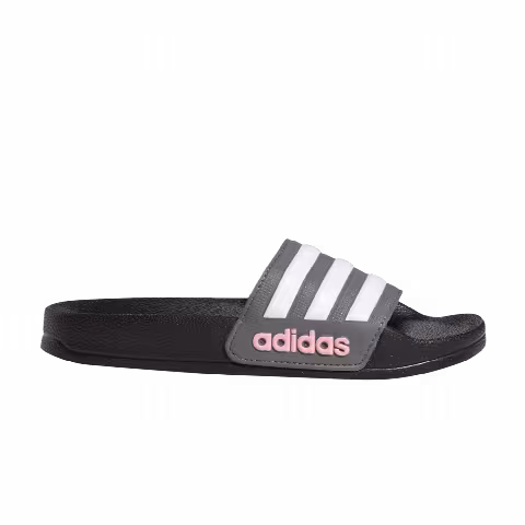 Adidas Adilette Shower Slide J 'Black Grey'