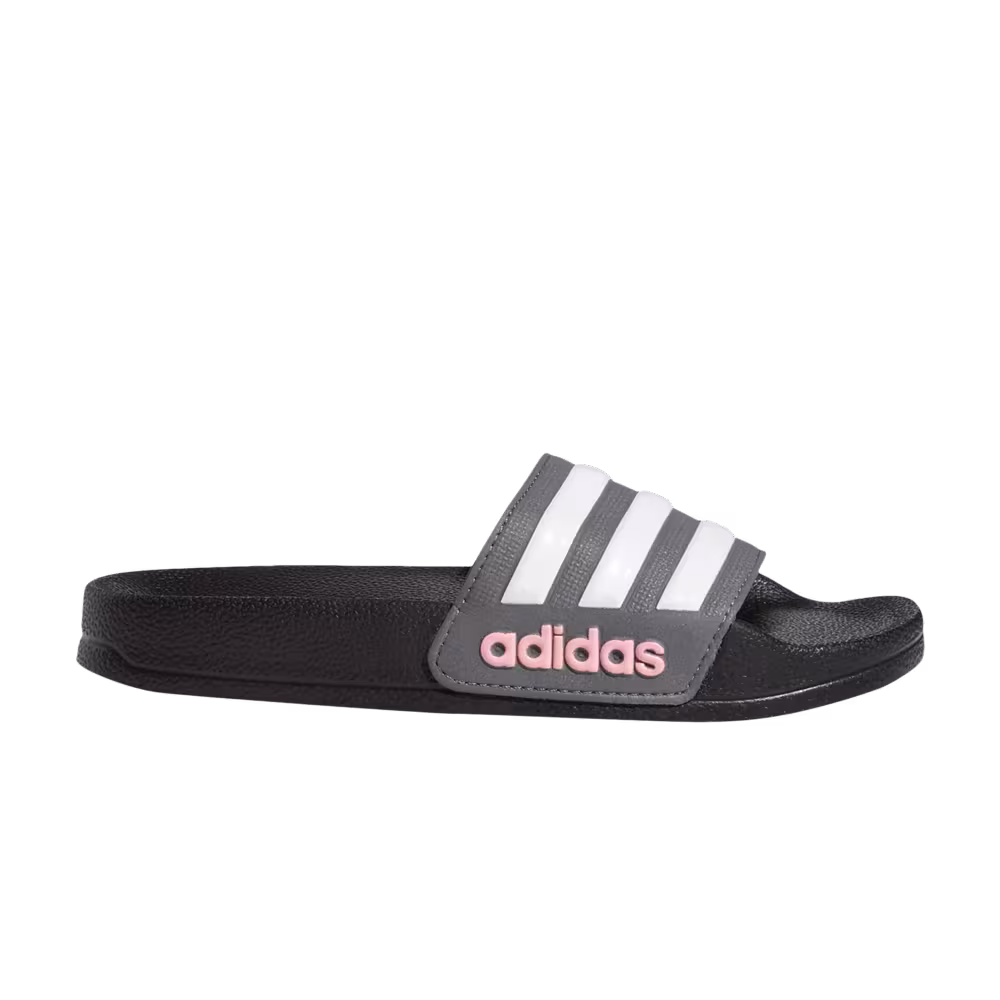 Adidas Adilette Shower Slide J Black Grey
